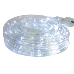 Online 18' Pure White LED Indoor/Outdoor Christmas Rope Lights Rope & Tape