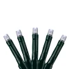 Outlet 200 Pure White Multi-Function LED M5 Mini Christmas Lights - 20.5 ft Green Wire Led