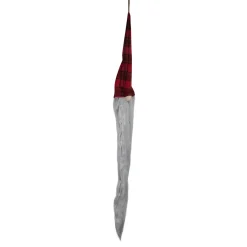 Best 30" Red and Black Plaid Hanging Christmas Gnome Gnomes