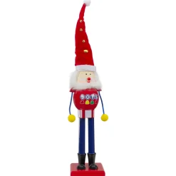 Sale 16.75" Red and Blue Dots Christmas Nutcracker Figurine Nutcrackers