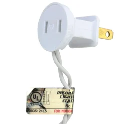 Best 50 Red and White LED Wide Angle Christmas Lights - 16.25 ft White Wire Led