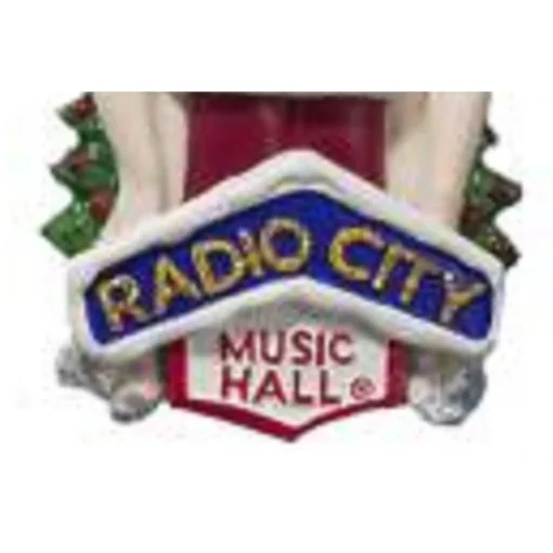 Best 6" Red and White Radio City Rockettes with Santa Claus Christmas Ornament Hobbies