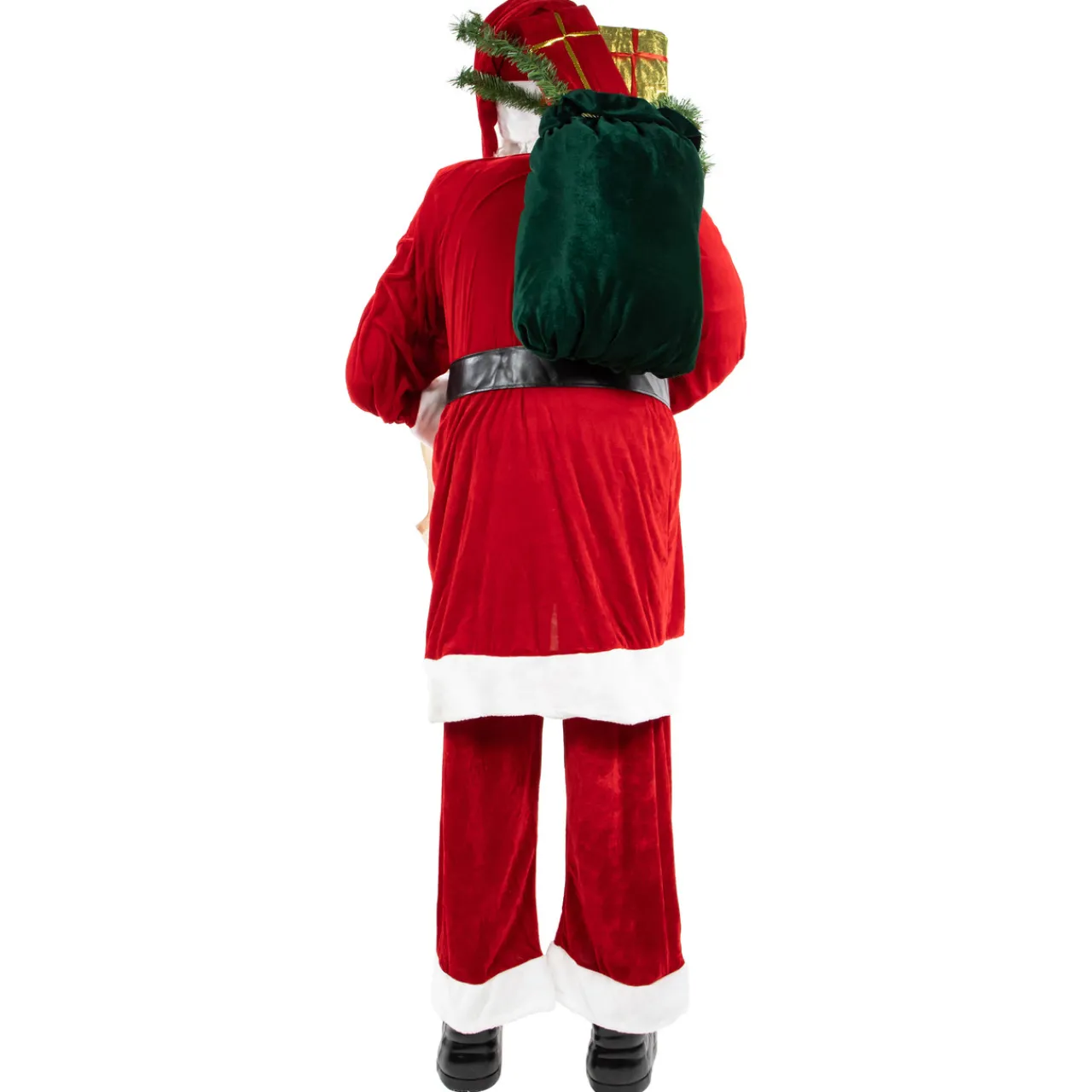 Hot 72" Red and White Santa Claus with Naughty or Nice List Christmas Figure Santa Claus