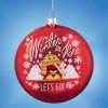 Discount 4" Red Angry Birds "Winter Is Here" Christmas Disc Ornament Disk Ornaments