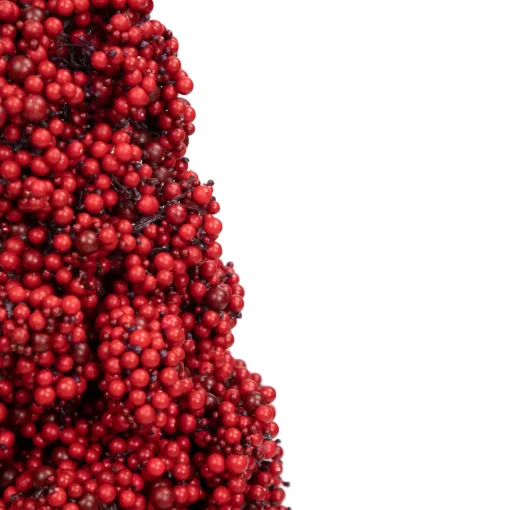 Hot 40" Red Berry Cone Potted Christmas Topiary Topiaries