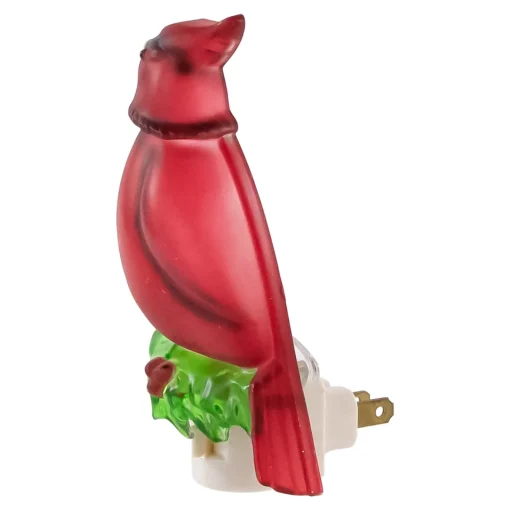 Online 5.5" Red Cardinal Bird Christmas Night Light Night Lights