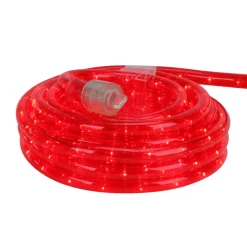 Best 100' Red Incandescent Christmas Rope Lights Rope & Tape