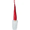 Hot 11" Red Sequin Santa Head With a Warm Hat Christmas Ornament Santa Claus