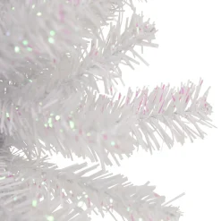 New 2' Rockport White Pine Artificial Christmas Tree, Unlit Colorful
