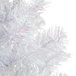 Discount 4' Rockport White Pine Artificial Christmas Tree, Unlit Colorful
