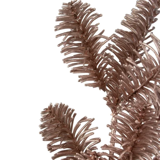 Sale 20" Rose Gold Pine Branch Artificial Christmas Spray Sprays, Picks & Branches