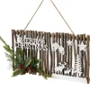 Sale 16" Rustic "Merry Christmas" Wall Sign Door