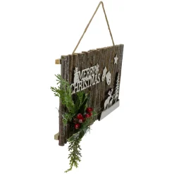Sale 16" Rustic "Merry Christmas" Wall Sign Door