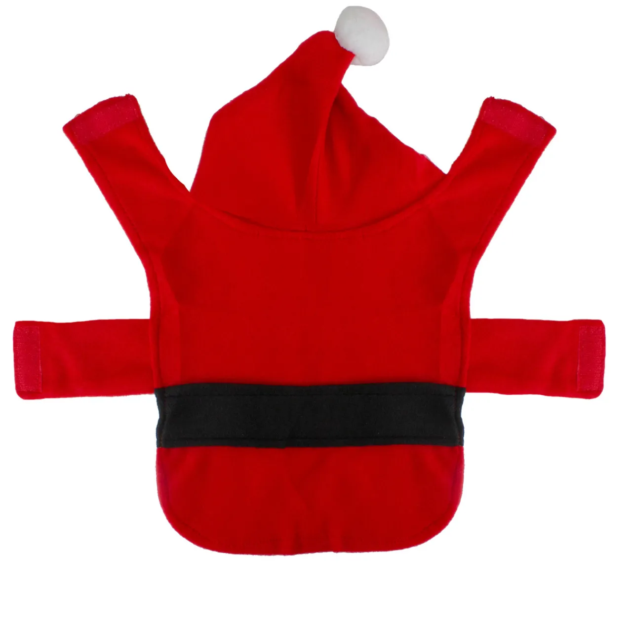 Clearance 32" Santa Claus Dog Costume With a Hat - Size: S Costumes