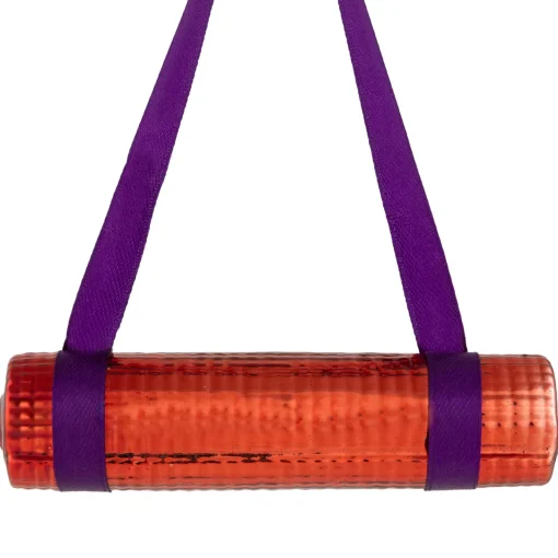 Clearance 4.25" Shiny Red Yoga Mat Glass Christmas Ornament Hobbies
