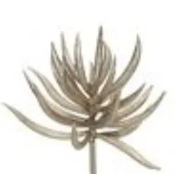 Online 9.5" Silver and Brown Glittered Aeonium Artificial Christmas Spray Sprays, Picks & Branches