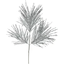 Sale 26" Silver Pine Artificial Christmas Pick Sprays, Picks & Branches