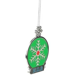 Discount 3.75" Ski Club Christmas Charm Ornament Sports