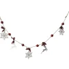 Online 4.25' Snowflake and Reindeer Christmas Garland with Ball Ornaments - Unlit Pre Decorated