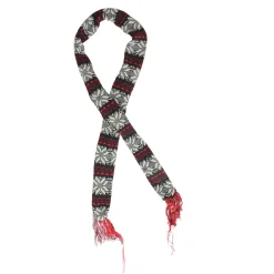 Outlet 59" Snowflake Knit Nordic Design Christmas Scarf Ornament Fashion & Beauty