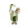32" St Patrick's Irish Santa Claus with Teddy Bear Christmas Figure Santa Claus