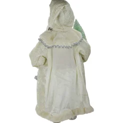 Best 2' Standing Santa Christmas Figure Carrying a Green Pine Tree Santa Claus