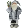 2' Standing Santa Christmas Figure Carrying a Lantern Santa Claus