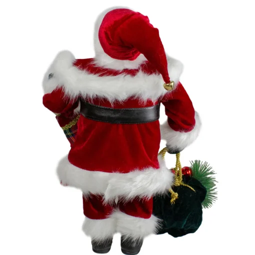 Best 18" Standing Santa with Presents Christmas Figure Santa Claus