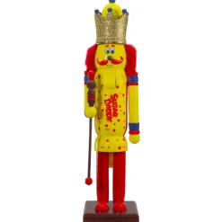 Sale 14" Tootsie Roll Sugar Daddy Wooden Christmas Nutcracker Figure Nutcrackers