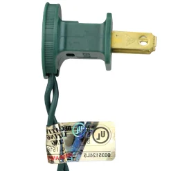 Hot 25 Warm White LED C9 Christmas Lights - 16 ft Green Wire C7 & C9 Lights
