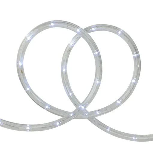 New 96' White LED Flexible Christmas Rope Light Rope & Tape
