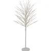 Sale 5' White LED Lighted Christmas Twig Tree - Warm White Lights Twig & Birch