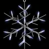 Best 13" White LED Lighted Snowflake Christmas Window Silhouette Window