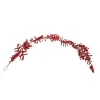 Outlet 6' x 8" Burgundy Red Berry Artificial Christmas Garland- Unlit Unlit