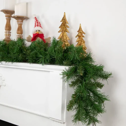 Sale 9' x 10" Chatham Pine Artificial Christmas Garland, Unlit Unlit