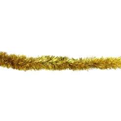 New 12' x 2.75" Deep Gold Traditional Artificial Christmas Garland - Unlit Colorful