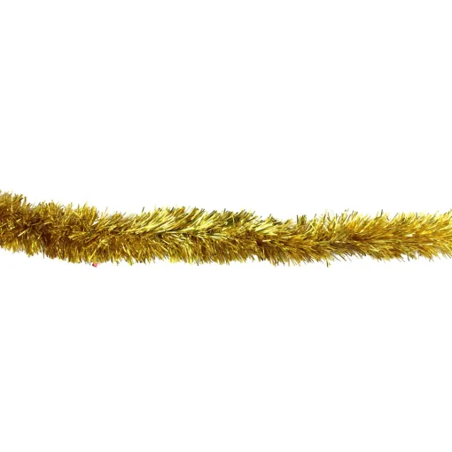 New 12' x 2.75" Deep Gold Traditional Artificial Christmas Garland - Unlit Colorful