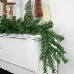 Outlet 9' x 10" Green Sierra Noble Fir Artificial Christmas Garland, Unlit Unlit