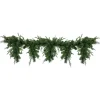 Sale 6' x 18" Mixed Pine Artificial Christmas Icicle Garland, Unlit Pre Decorated