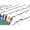 Clearance 4' x 6' Multi-Color Mini Incandescent Net Style Christmas Lights - Green Wire Net Lights
