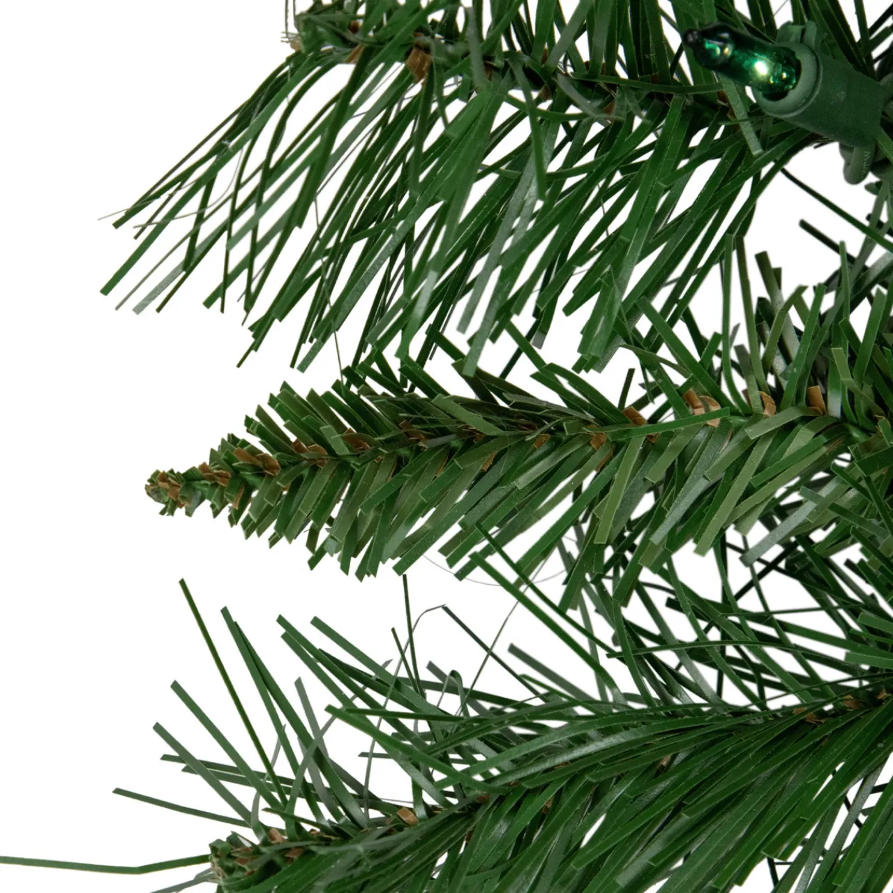 Clearance 9' x 10" Pre-Lit Chatham Pine Artificial Christmas Garland, Multi-Color Lights Pre Lit