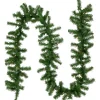 Hot 9' x 10" Pre-Lit Dorchester Pine Artificial Christmas Garland, Clear Lights Pre Lit