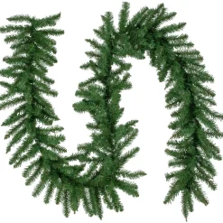 Clearance 9' x 12" Winona Fir Artificial Christmas Garland, Unlit Unlit