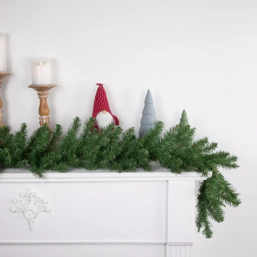 Clearance 9' x 12" Winona Fir Artificial Christmas Garland, Unlit Unlit