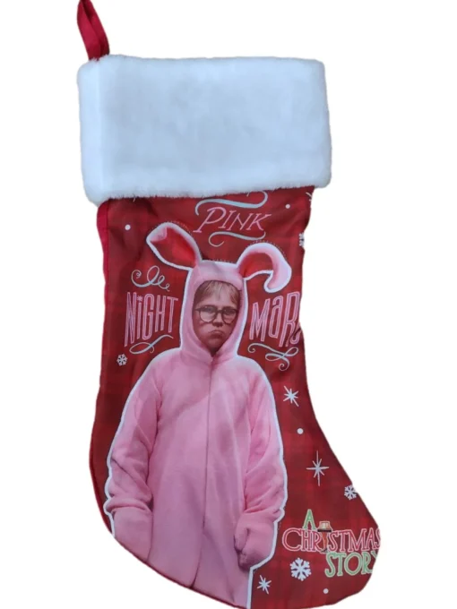 Online Silky Red Ralphie Bunny Suit Holiday Christmas Stocking Stockings