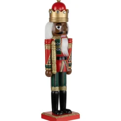 Discount African American Nutcracker King Christmas Figure - 14.25