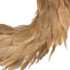 Discount Artificial Feather Wreath - 14