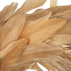 Discount Artificial Feather Wreath - 14