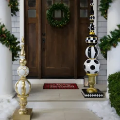 Best Ball Finial Commercial Size Christmas Decoration 48