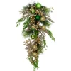 Best Ball Ornaments and Berries Glittered Artificial Christmas Swag - 25" Unlit Swags